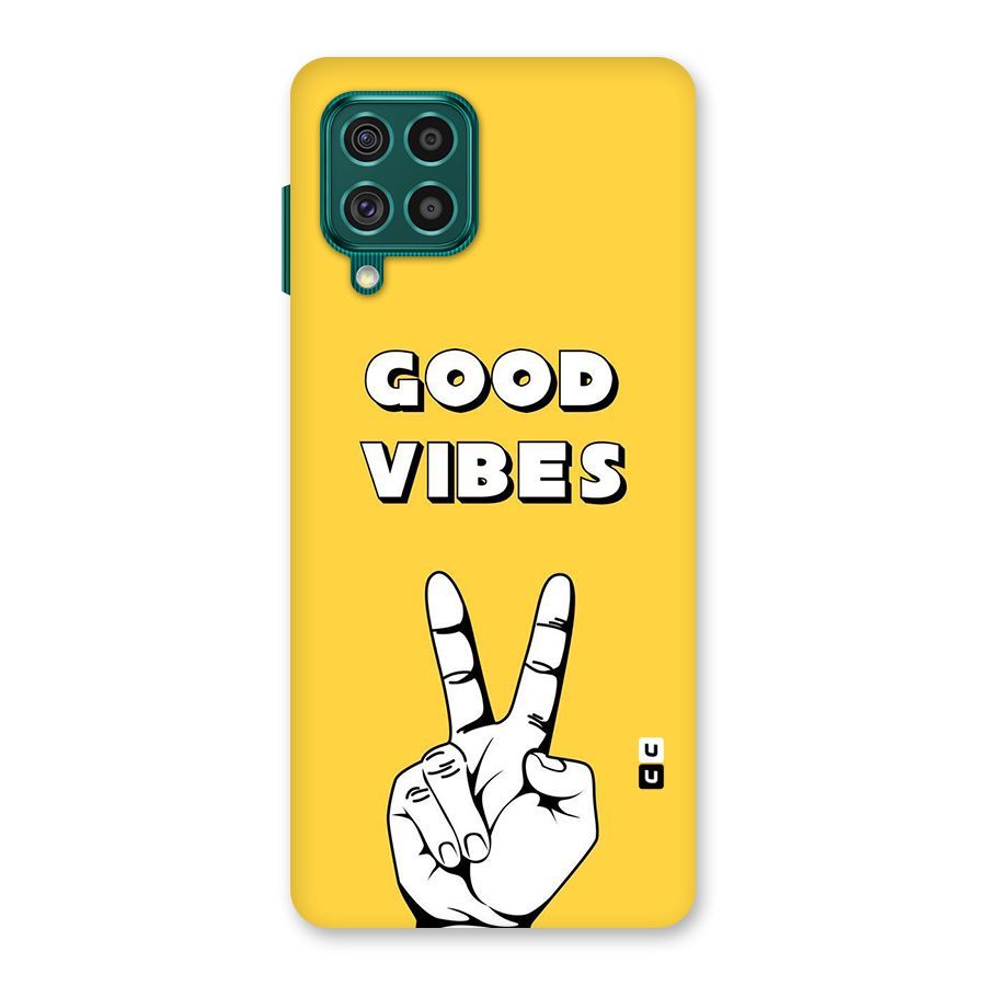 Good Vibes Victory Back Case for Galaxy F62