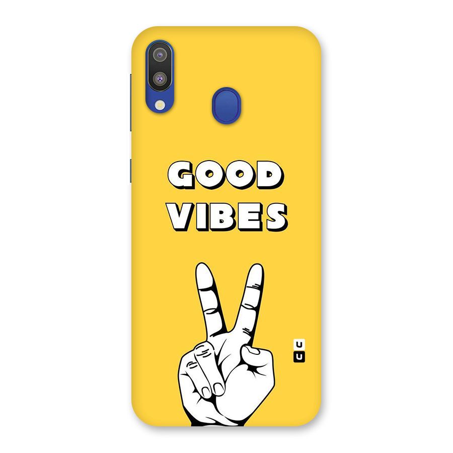 Good Vibes Victory Back Case for Galaxy M20