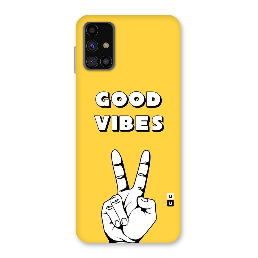 Good Vibes Victory Back Case for Galaxy M31s