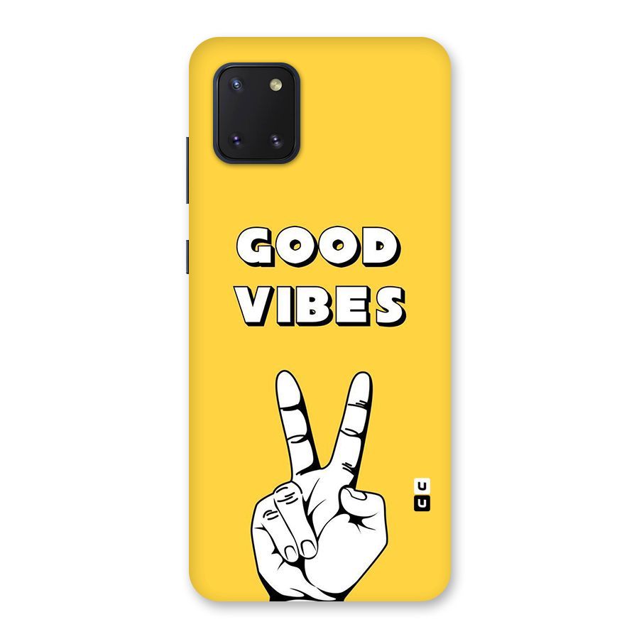 Good Vibes Victory Back Case for Galaxy Note 10 Lite