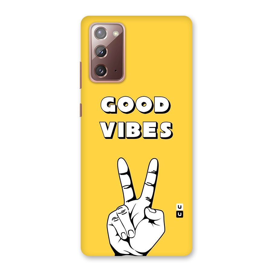 Good Vibes Victory Back Case for Galaxy Note 20