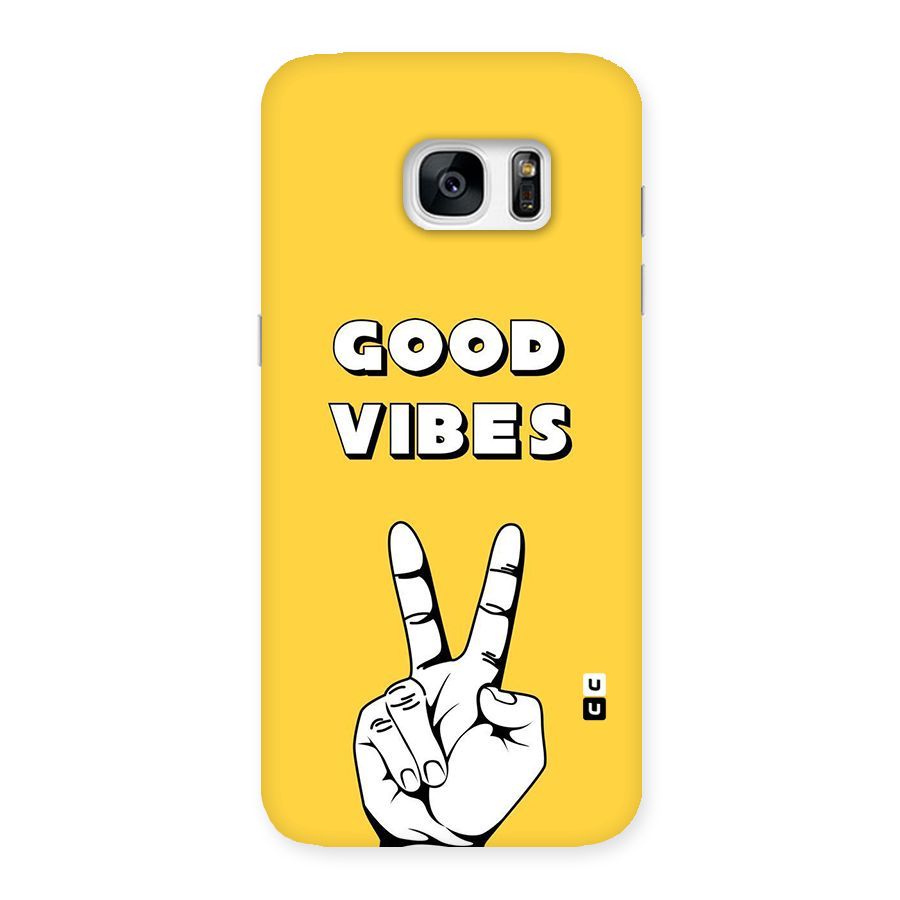 Good Vibes Victory Back Case for Galaxy S7 Edge