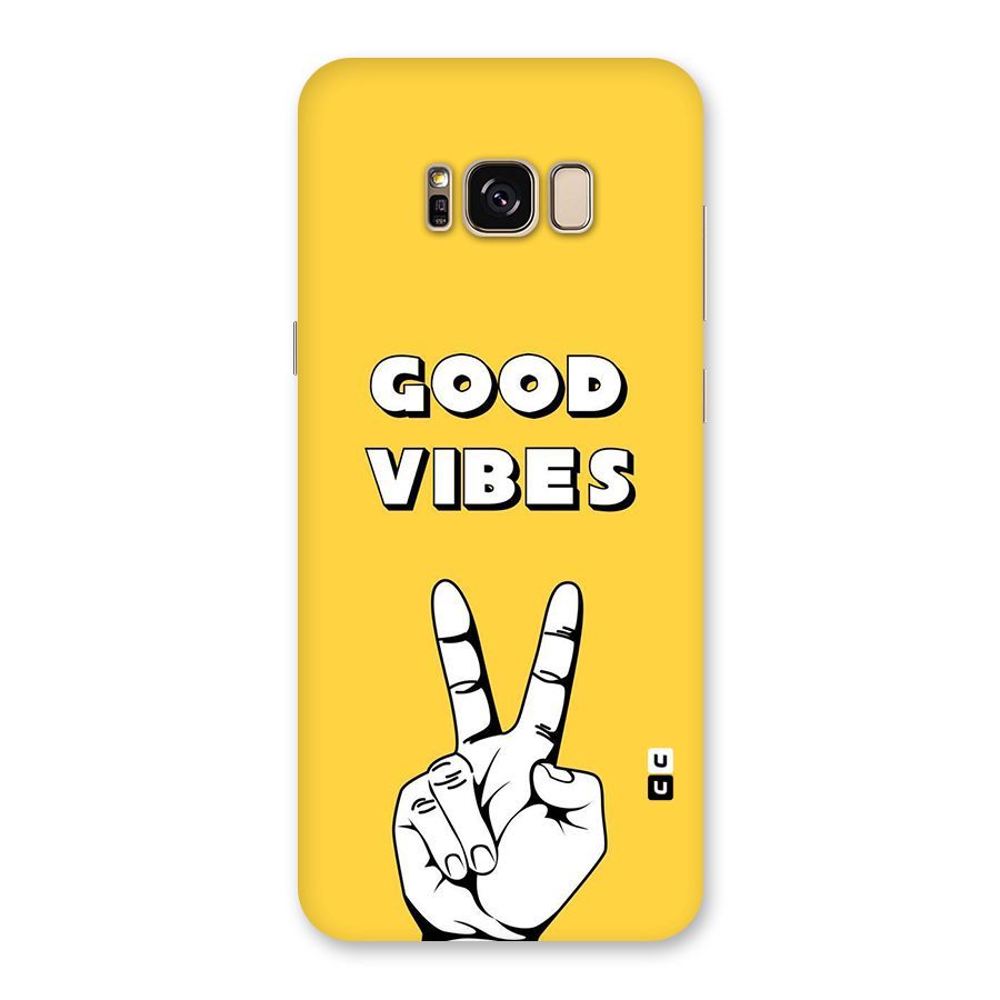 Good Vibes Victory Back Case for Galaxy S8 Plus
