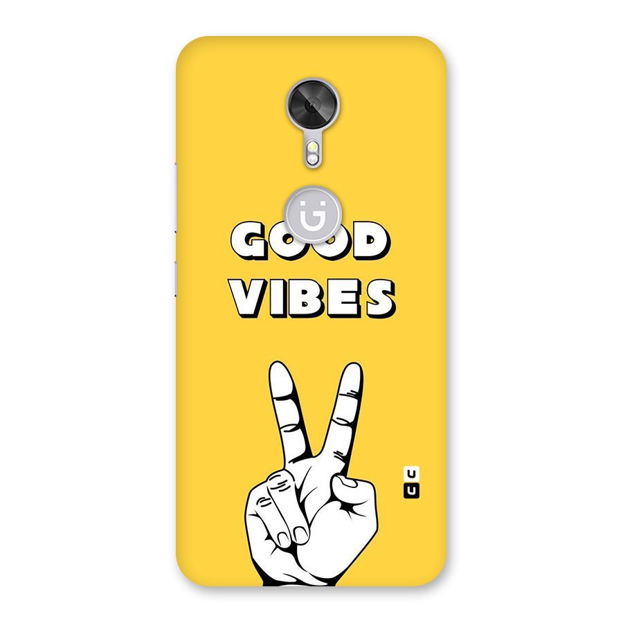 Good Vibes Victory Back Case for Gionee A1