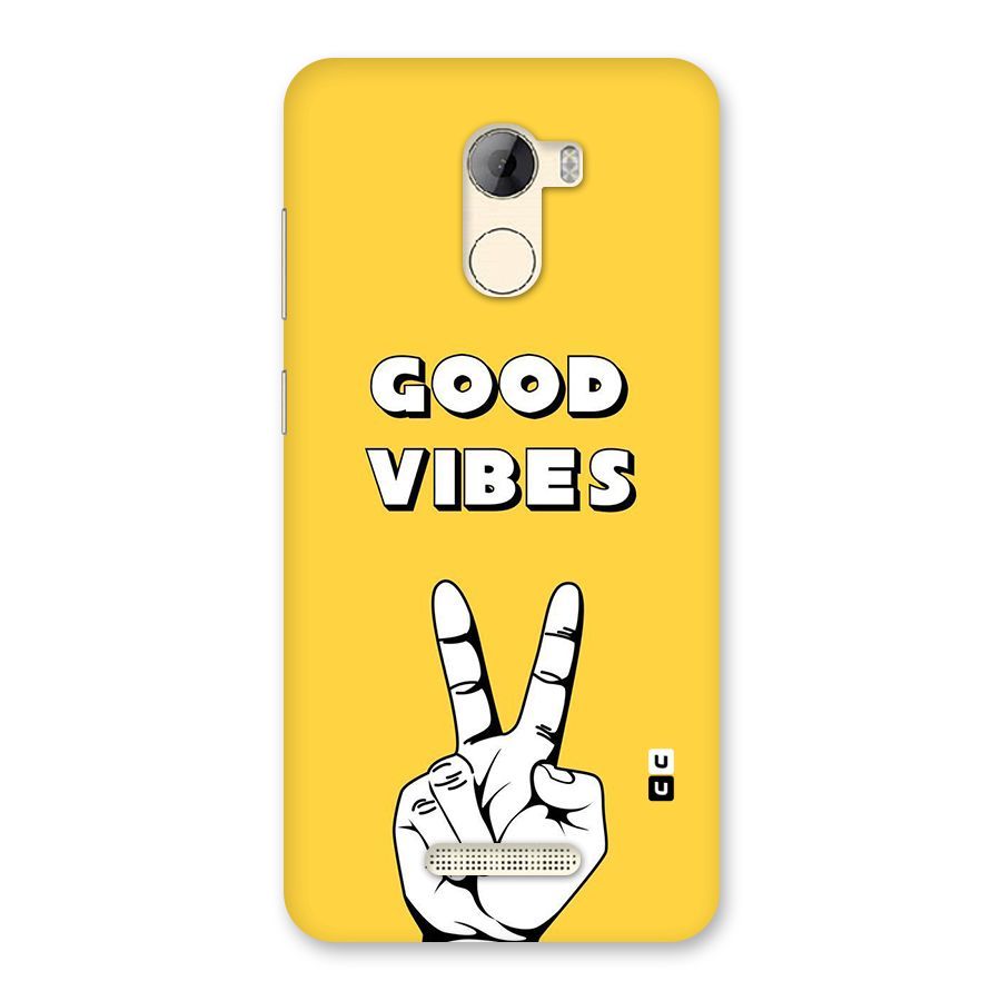 Good Vibes Victory Back Case for Gionee A1 LIte