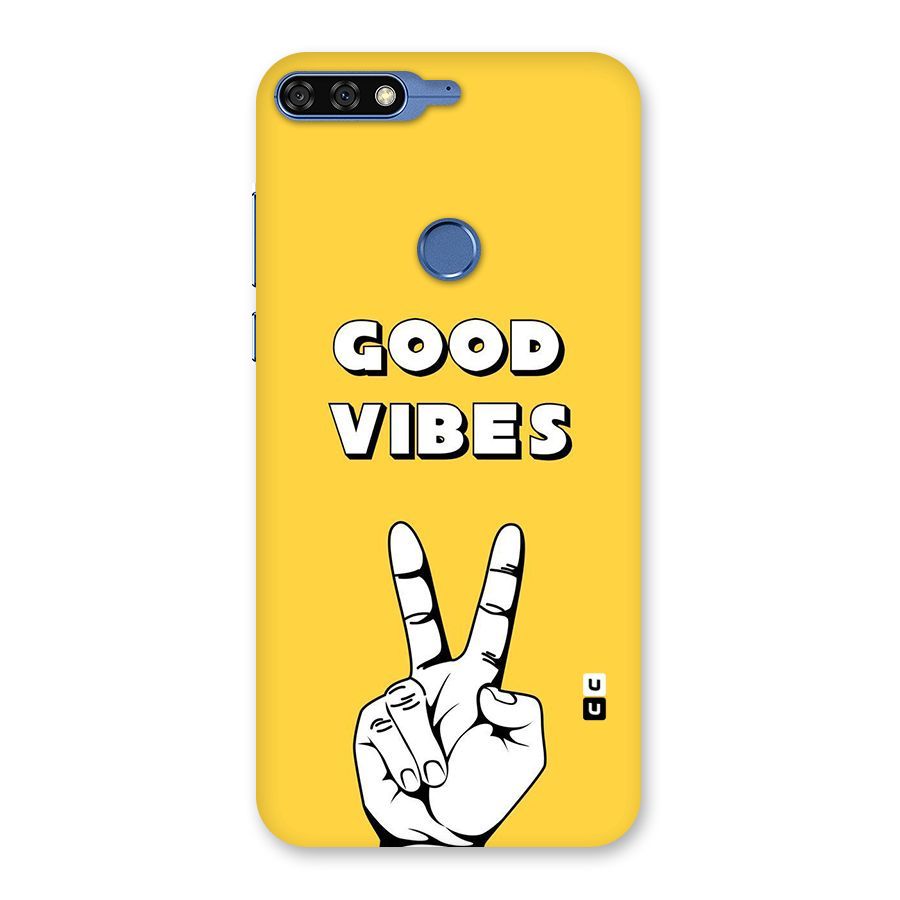 Good Vibes Victory Back Case for Honor 7C