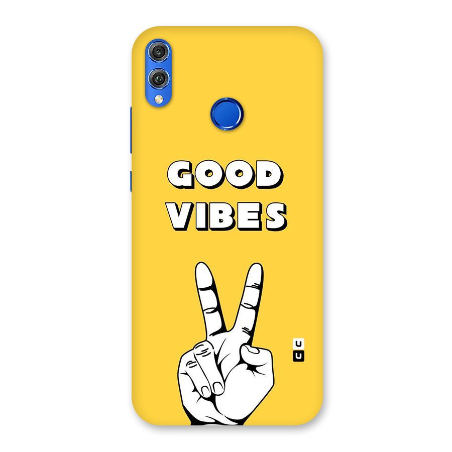 Good Vibes Victory Back Case for Honor 8X