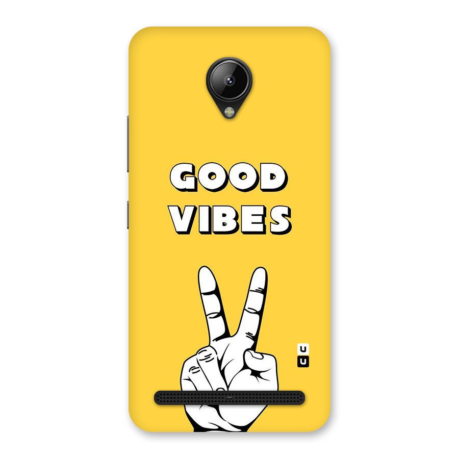 Good Vibes Victory Back Case for Lenovo C2