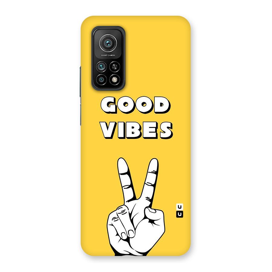 Good Vibes Victory Back Case for Mi 10T Pro 5G