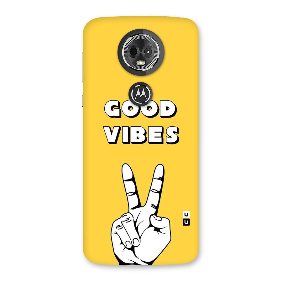 Good Vibes Victory Back Case for Moto E5 Plus