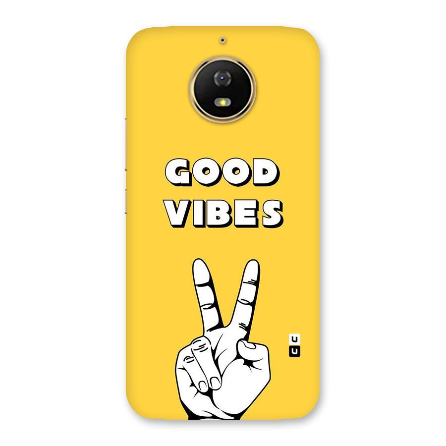 Good Vibes Victory Back Case for Moto G5s