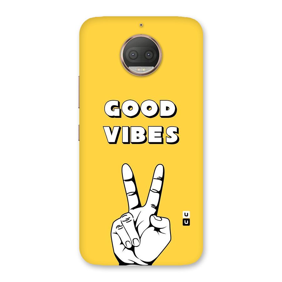 Good Vibes Victory Back Case for Moto G5s Plus