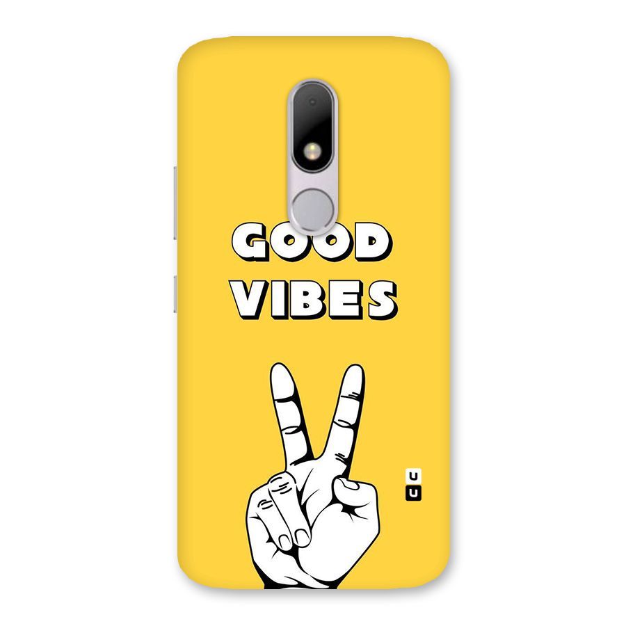 Good Vibes Victory Back Case for Moto M