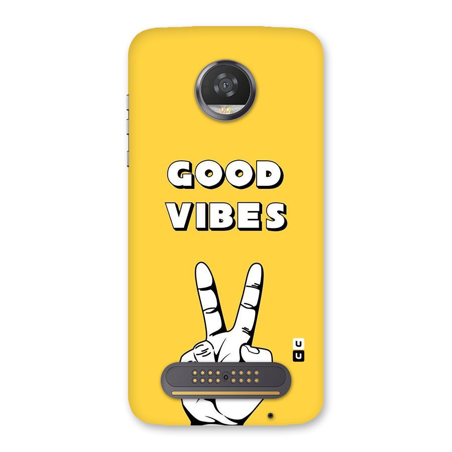 Good Vibes Victory Back Case for Moto Z2 Play