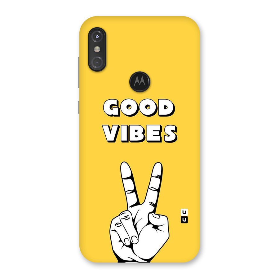 Good Vibes Victory Back Case for Motorola One Power