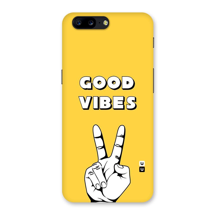 Good Vibes Victory Back Case for OnePlus 5