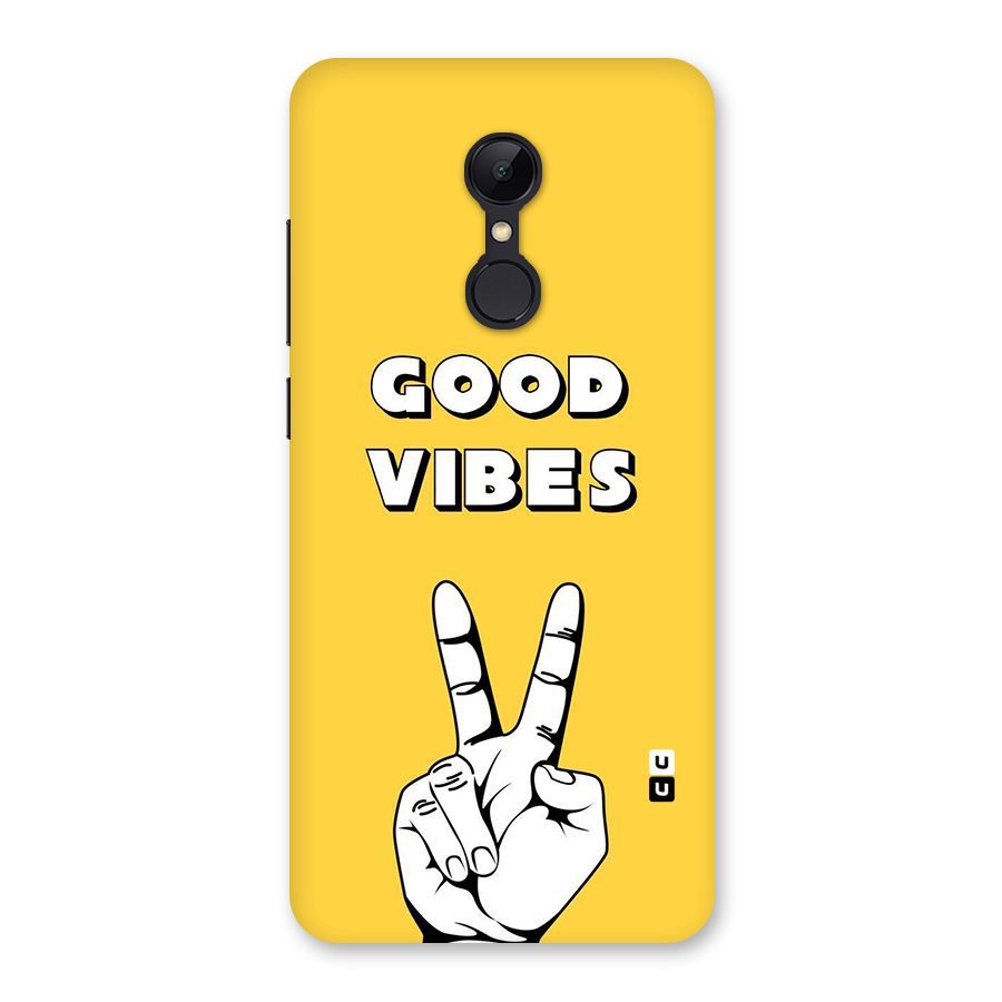Good Vibes Victory Back Case for Redmi 5