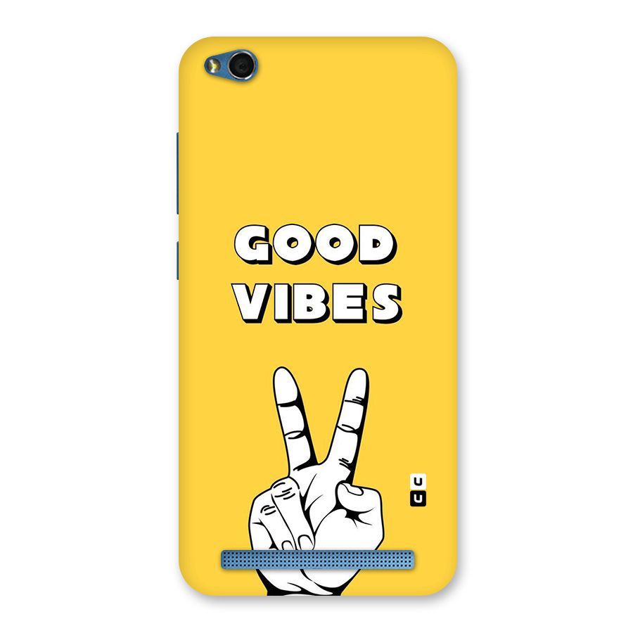 Good Vibes Victory Back Case for Redmi 5A