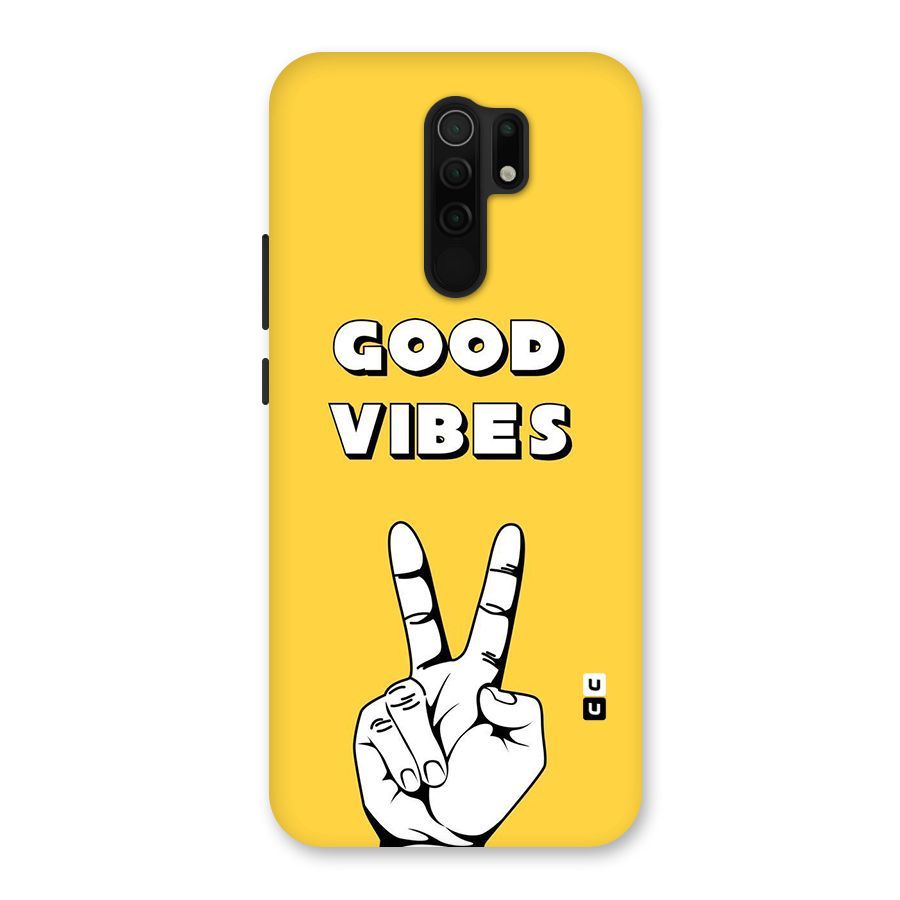 Good Vibes Victory Back Case for Redmi 9 Prime