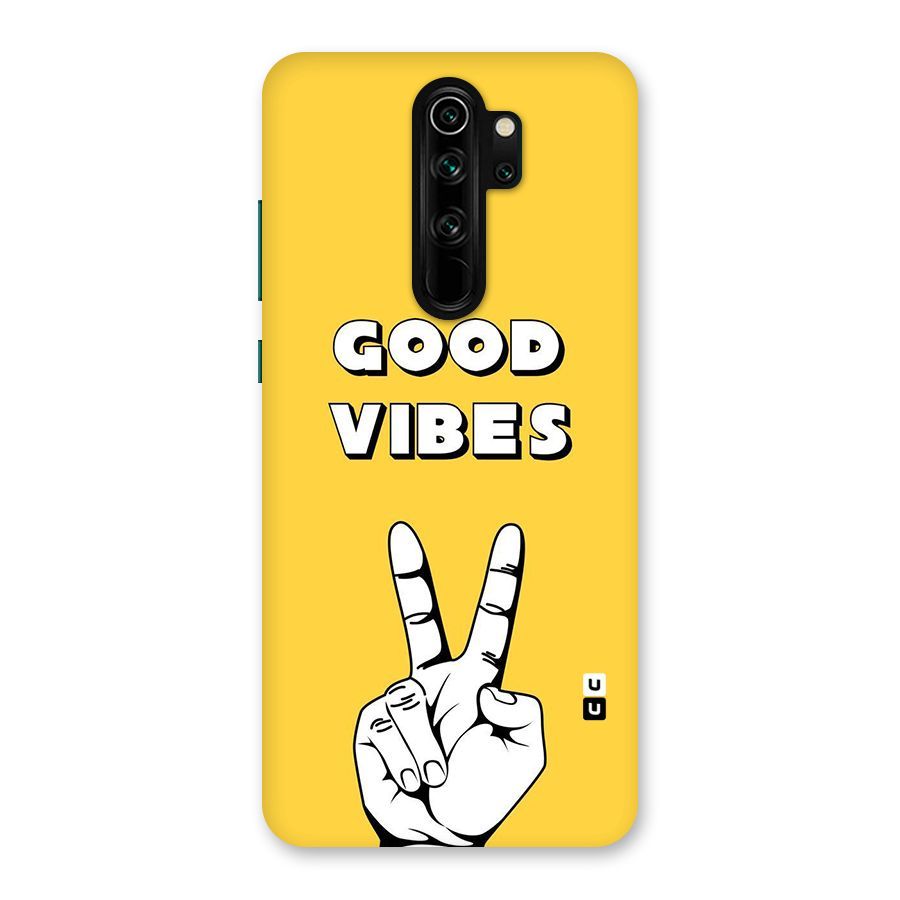 Good Vibes Victory Back Case for Redmi Note 8 Pro