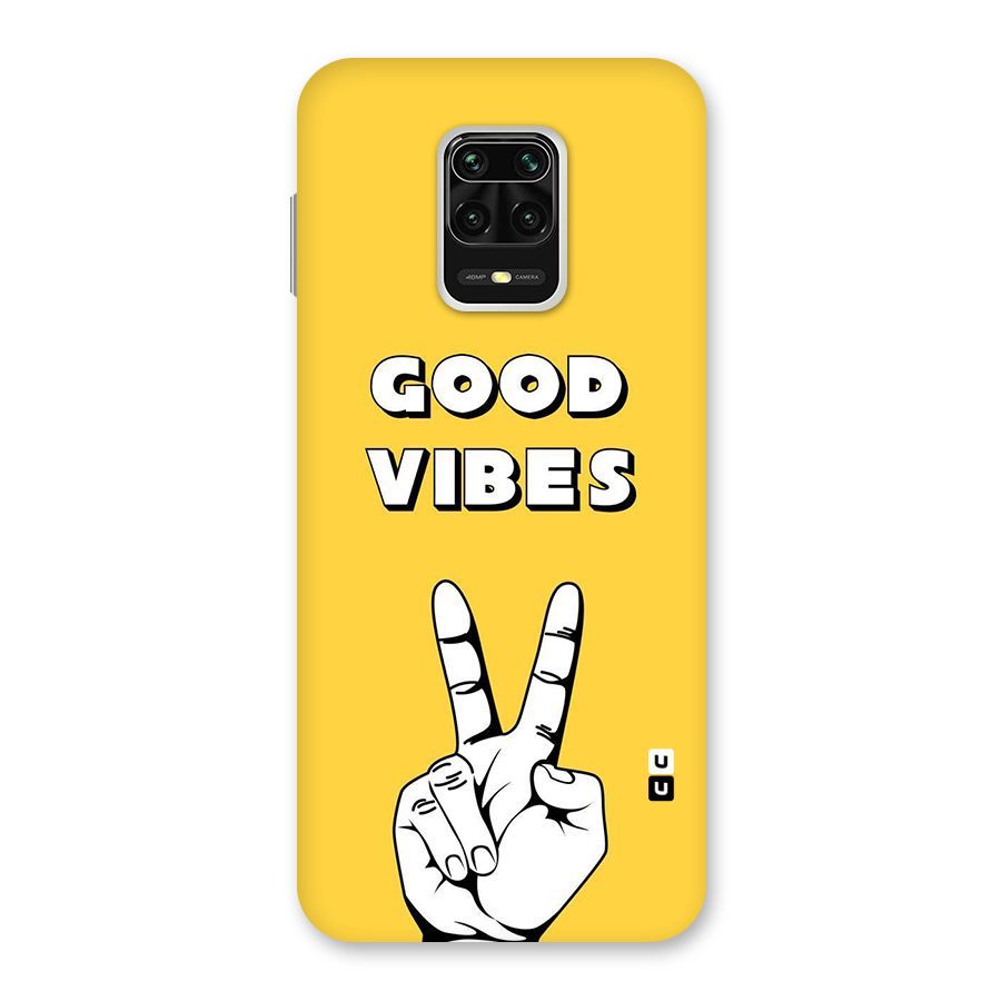 Good Vibes Victory Back Case for Redmi Note 9 Pro