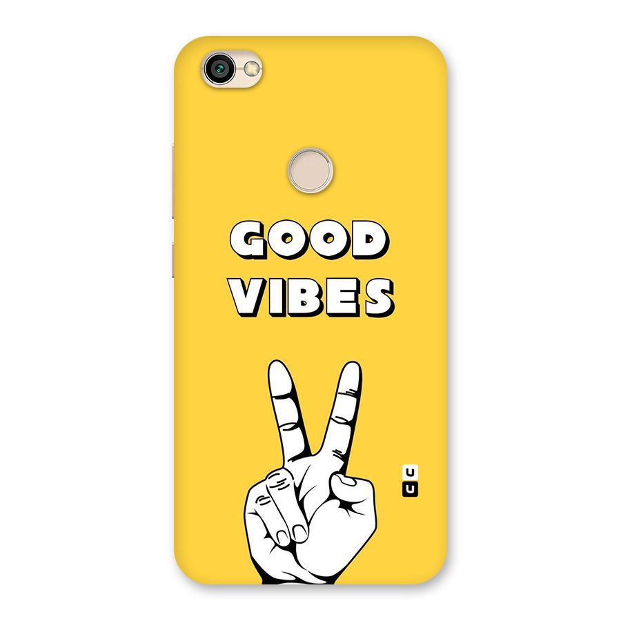 Good Vibes Victory Back Case for Redmi Y1 2017