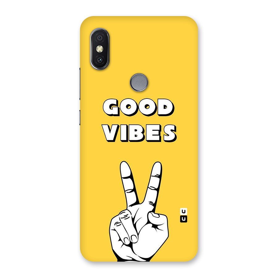 Good Vibes Victory Back Case for Redmi Y2