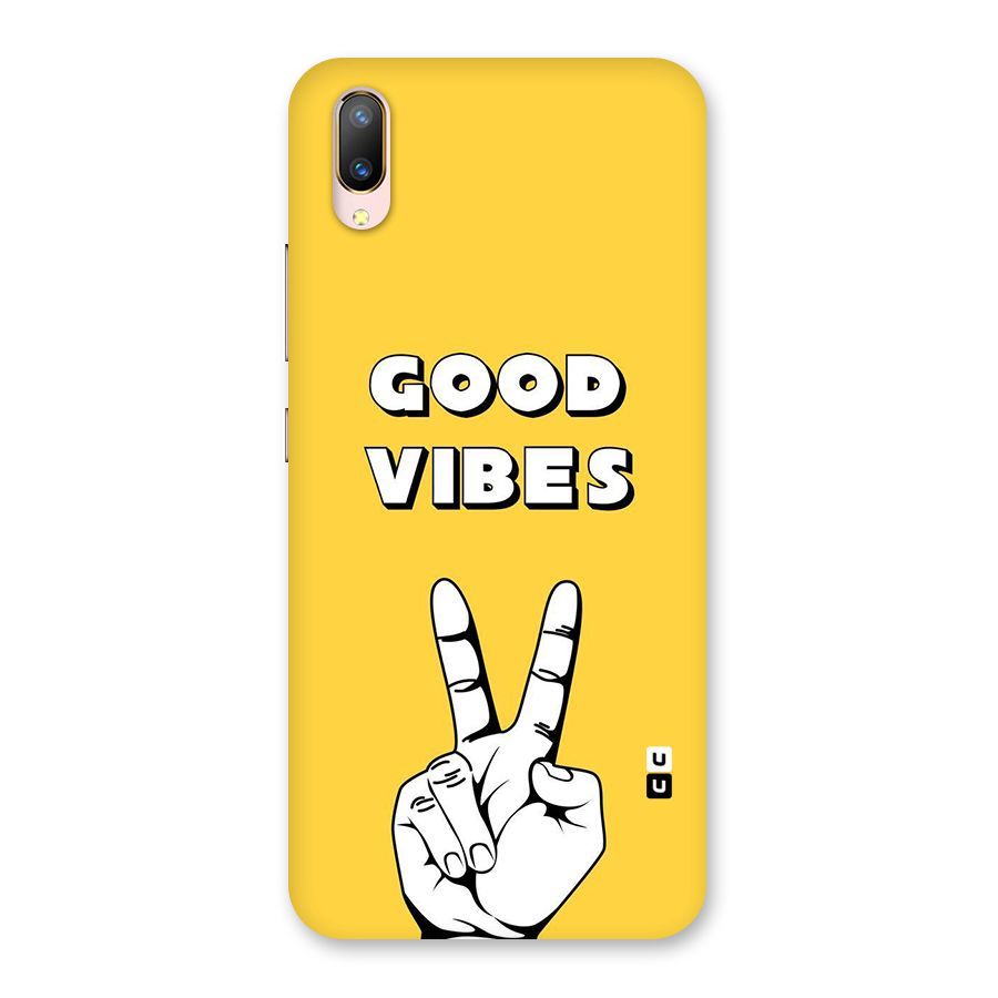 Good Vibes Victory Back Case for Vivo V11 Pro