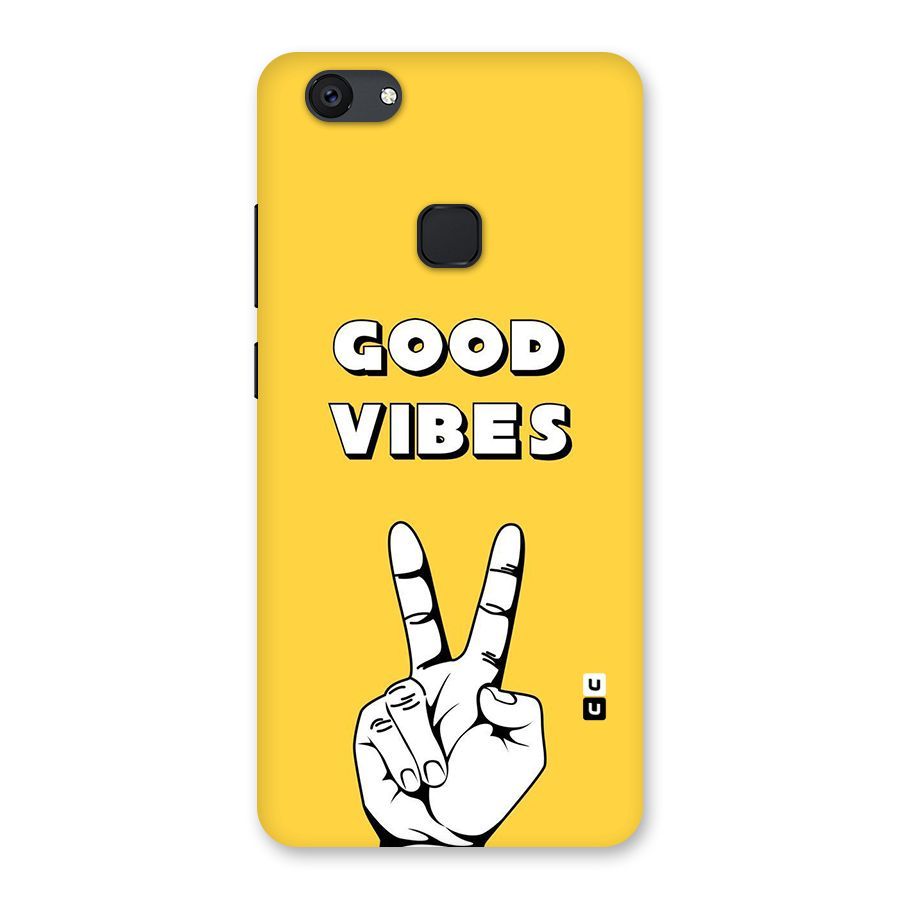Good Vibes Victory Back Case for Vivo V7 Plus