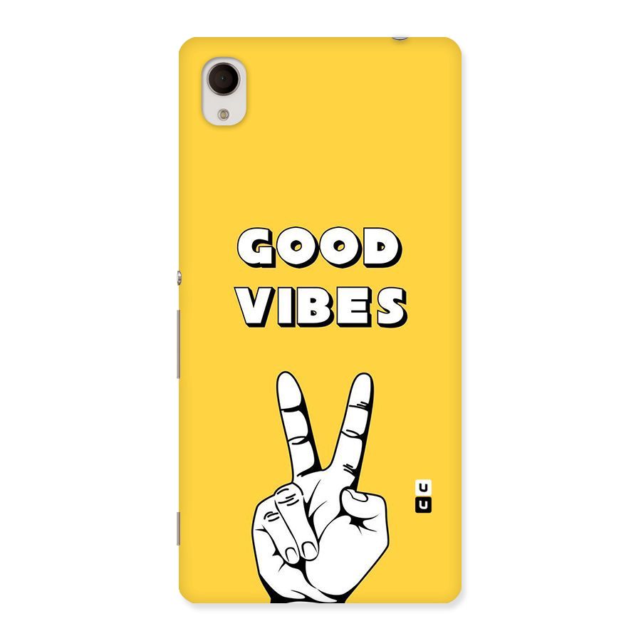 Good Vibes Victory Back Case for Xperia M4 Aqua