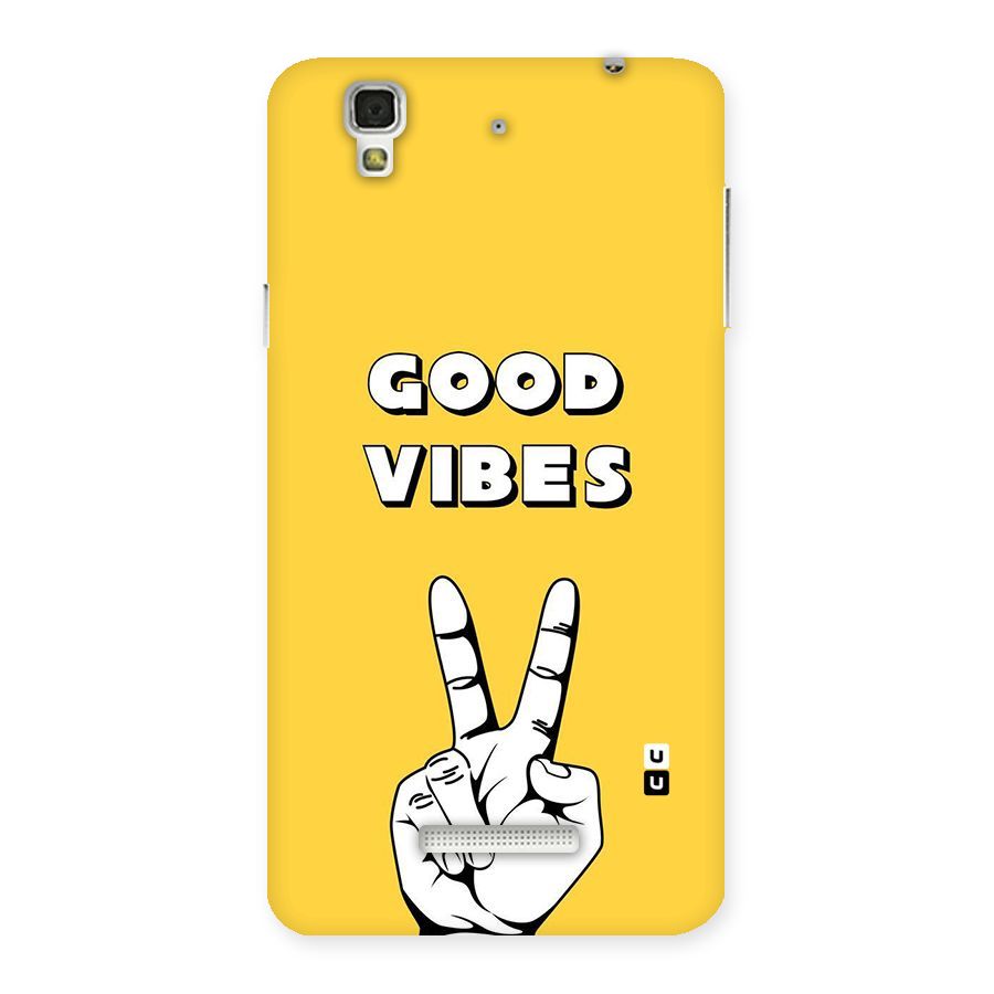 Good Vibes Victory Back Case for Yu Yureka