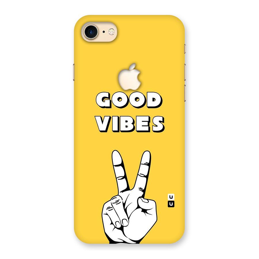 Good Vibes Victory Back Case for iPhone 7 Apple Cut
