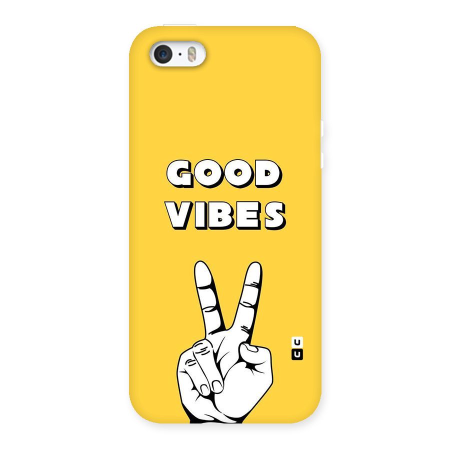 Good Vibes Victory Back Case for iPhone SE