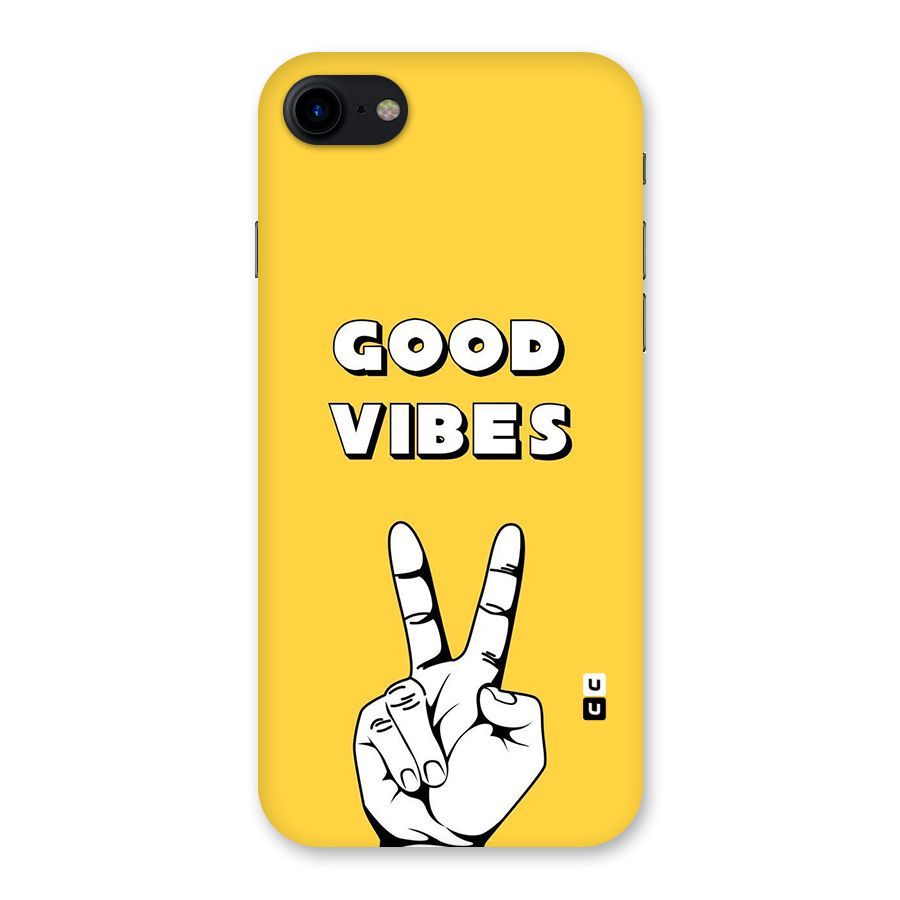 Good Vibes Victory Back Case for iPhone SE 2020