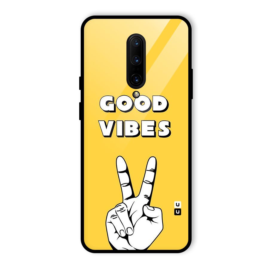 Good Vibes Victory Glass Back Case for OnePlus 7 Pro
