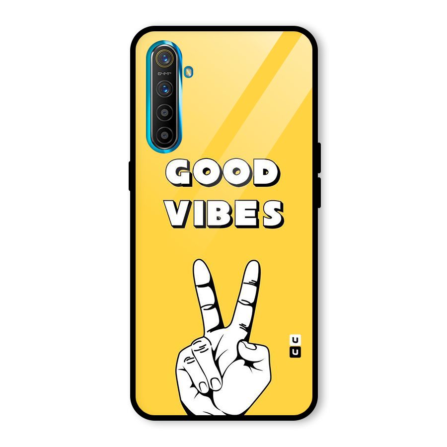 Good Vibes Victory Glass Back Case for Realme X2