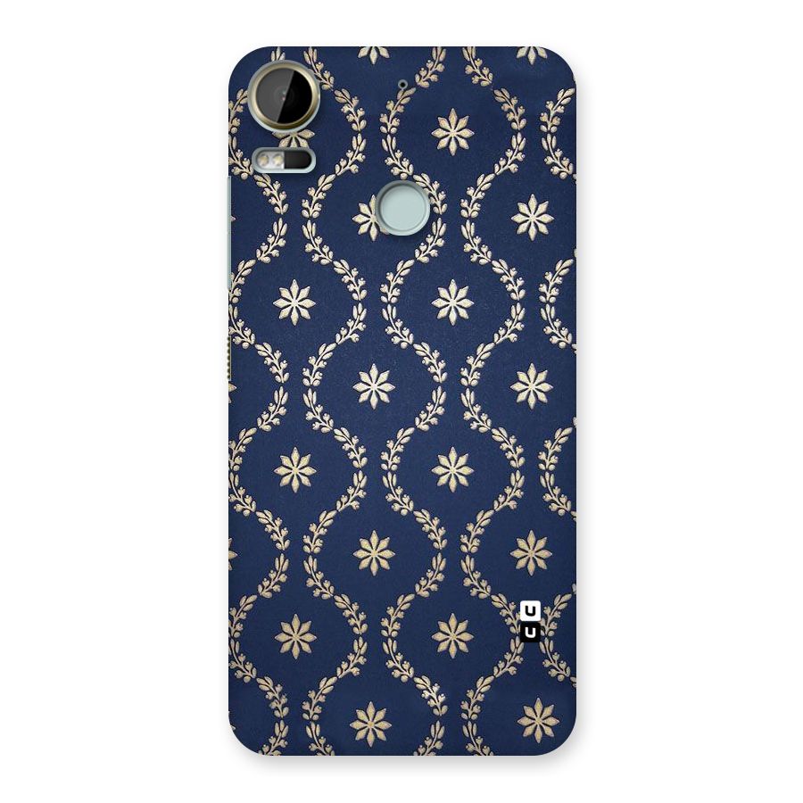Gorgeous Gold Leaf Pattern Back Case for Desire 10 Pro