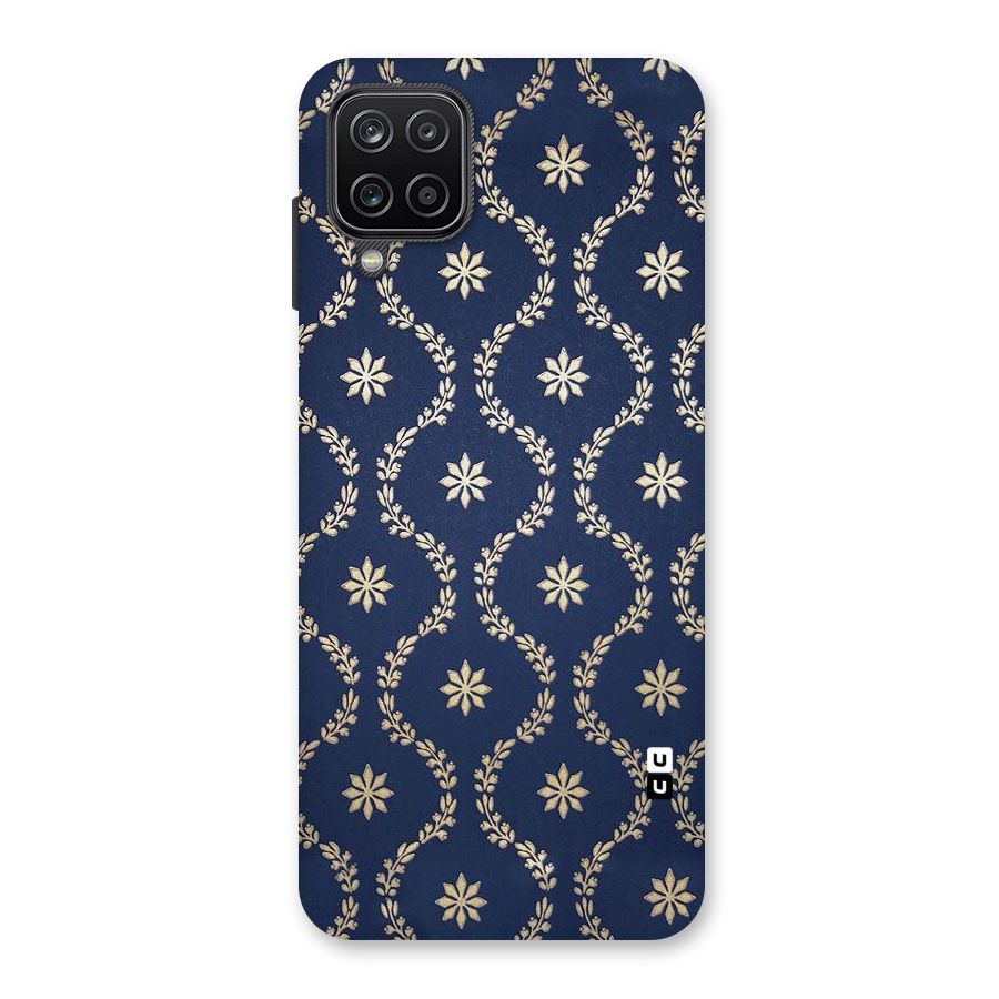 Gorgeous Gold Leaf Pattern Back Case for Galaxy A12