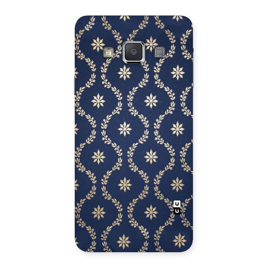 Gorgeous Gold Leaf Pattern Back Case for Galaxy A3