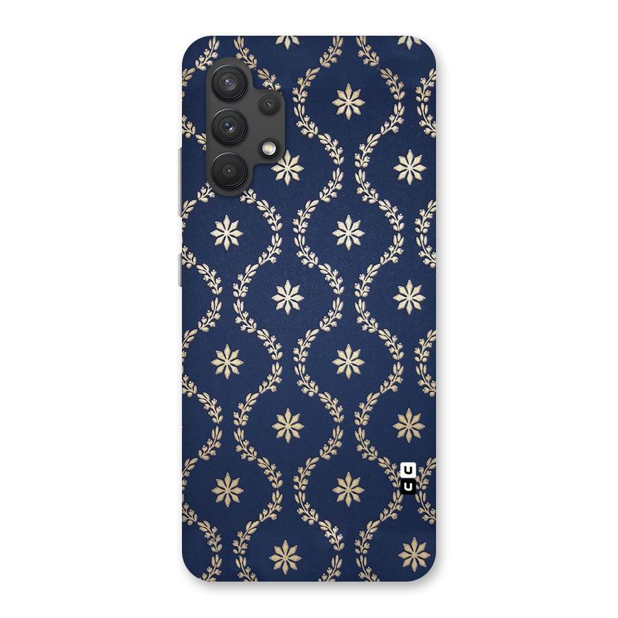 Gorgeous Gold Leaf Pattern Back Case for Galaxy A32