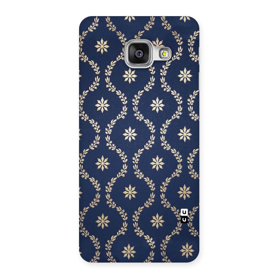 Gorgeous Gold Leaf Pattern Back Case for Galaxy A3 2016