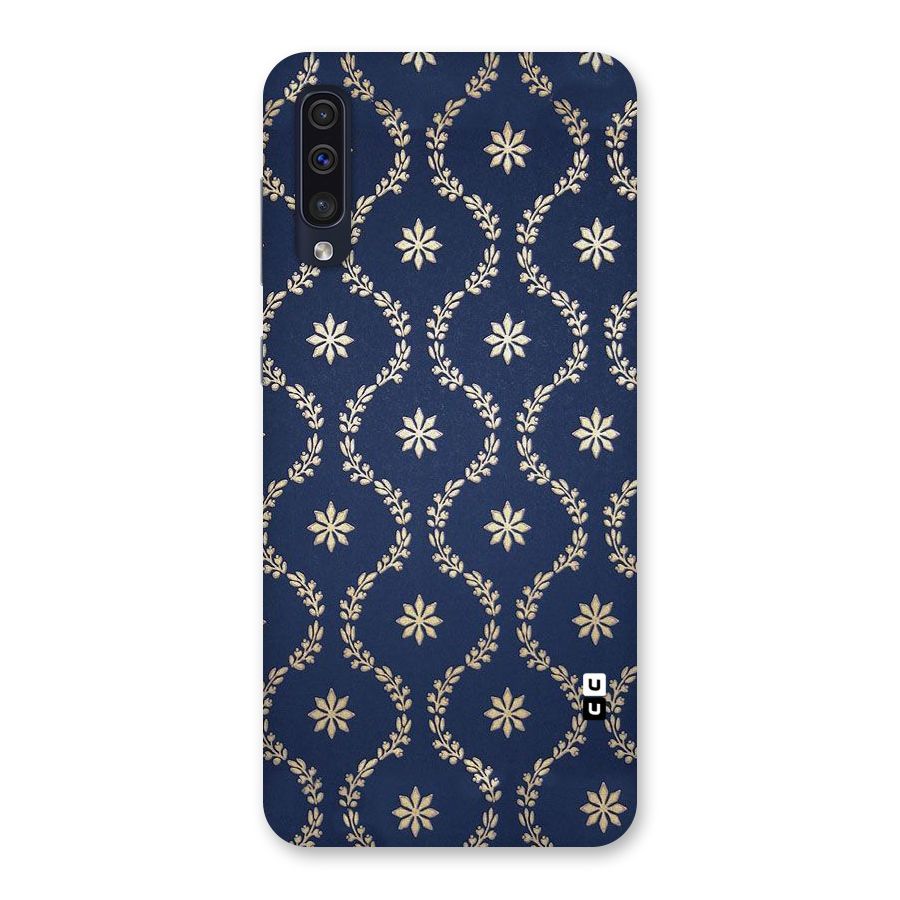 Gorgeous Gold Leaf Pattern Back Case for Galaxy A50