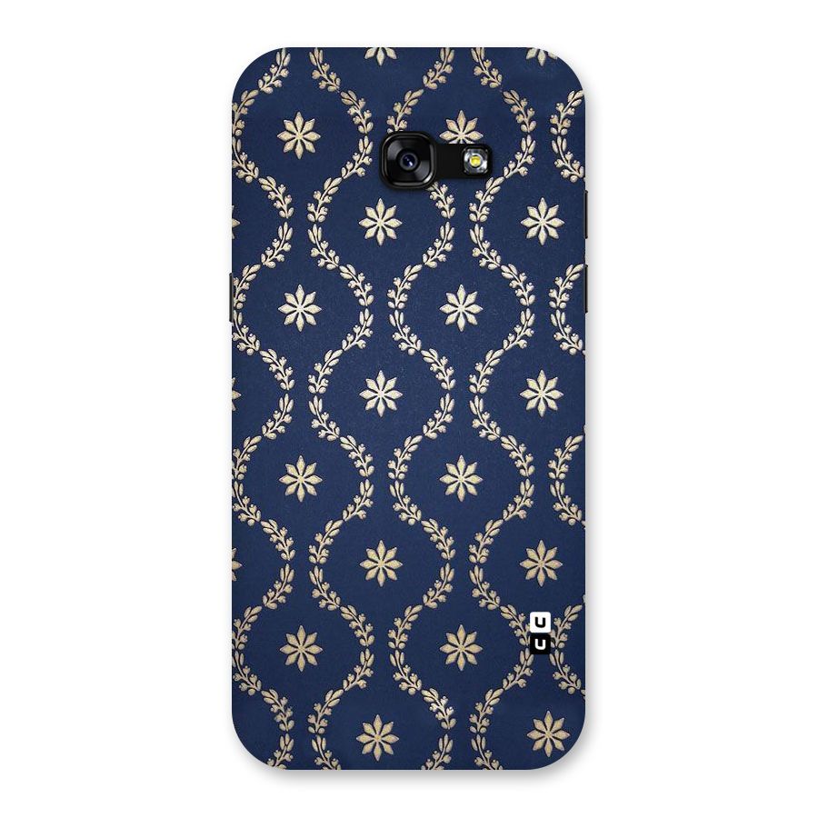 Gorgeous Gold Leaf Pattern Back Case for Galaxy A5 2017