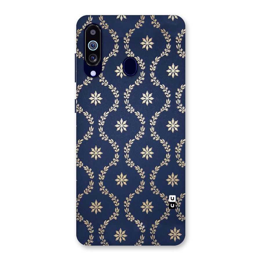 Gorgeous Gold Leaf Pattern Back Case for Galaxy A60