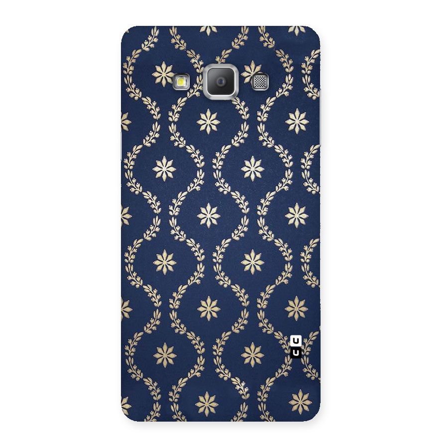 Gorgeous Gold Leaf Pattern Back Case for Galaxy A7