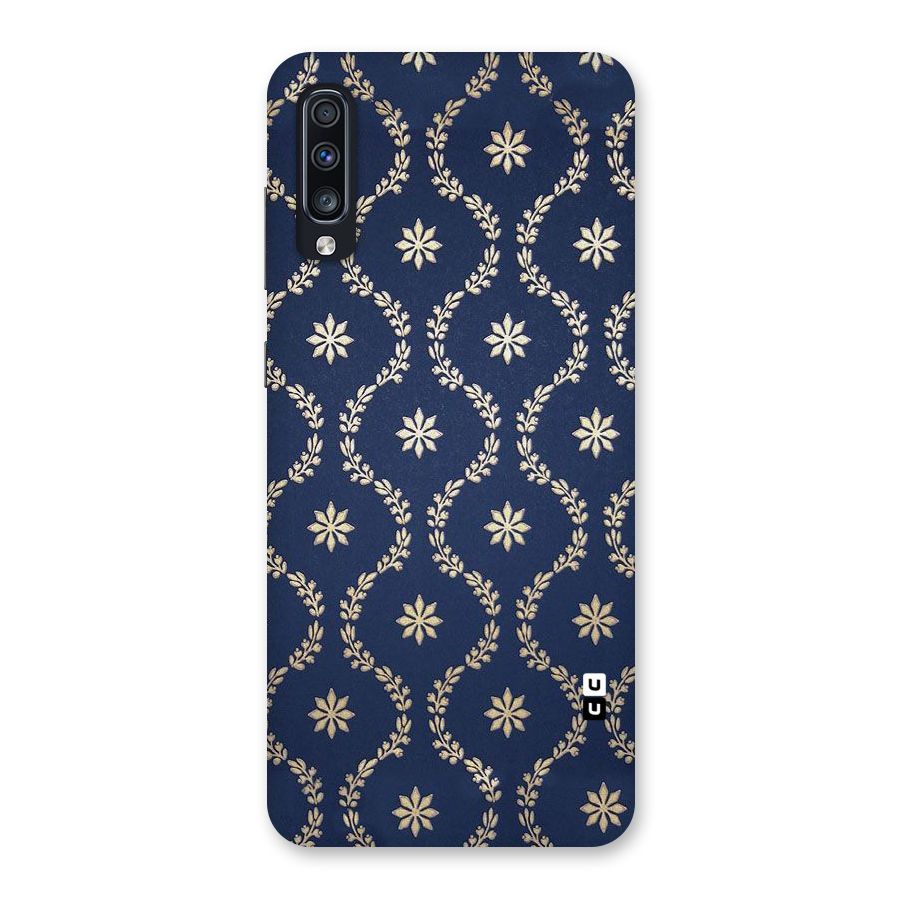Gorgeous Gold Leaf Pattern Back Case for Galaxy A70