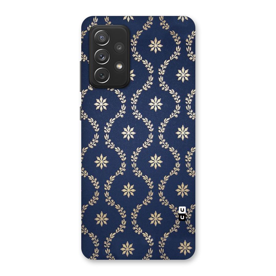 Gorgeous Gold Leaf Pattern Back Case for Galaxy A72