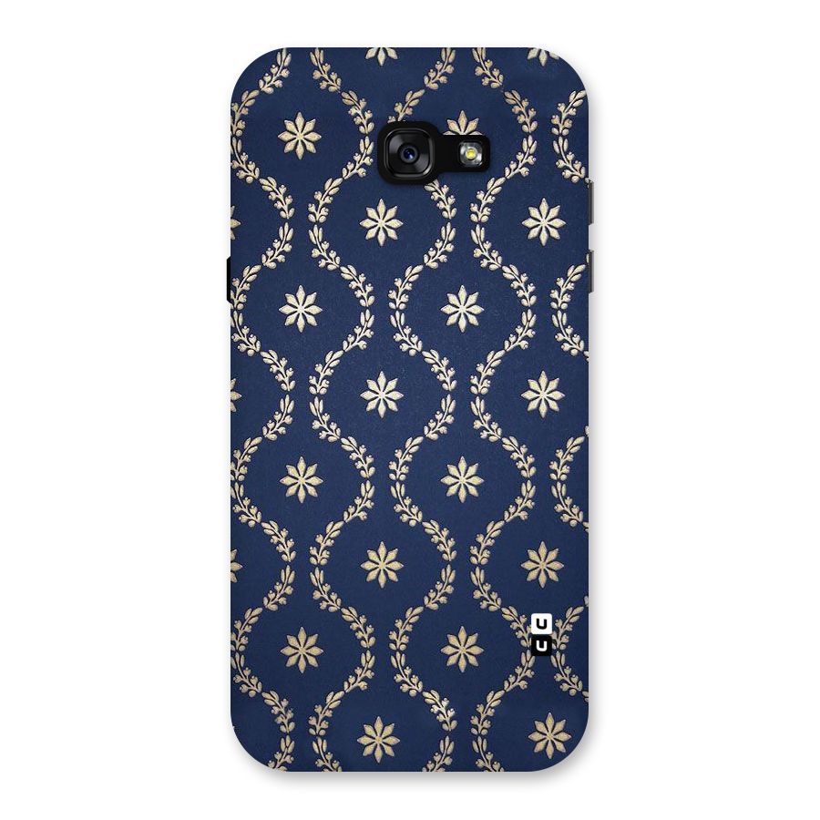 Gorgeous Gold Leaf Pattern Back Case for Galaxy A7 (2017)