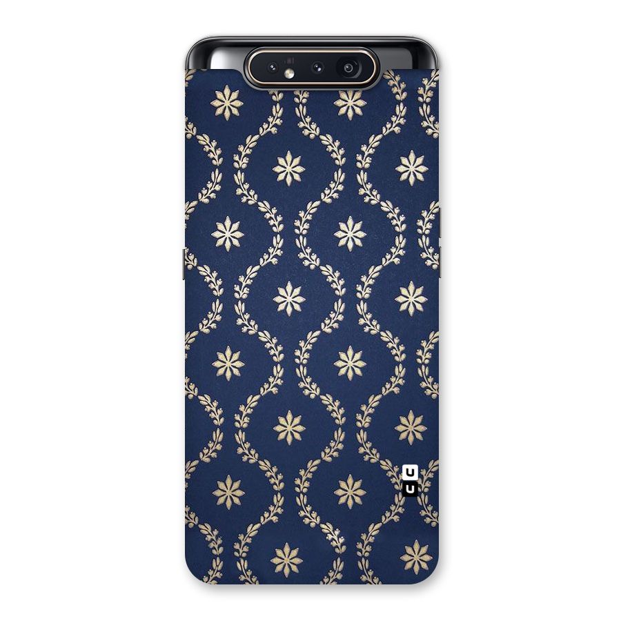 Gorgeous Gold Leaf Pattern Back Case for Galaxy A80