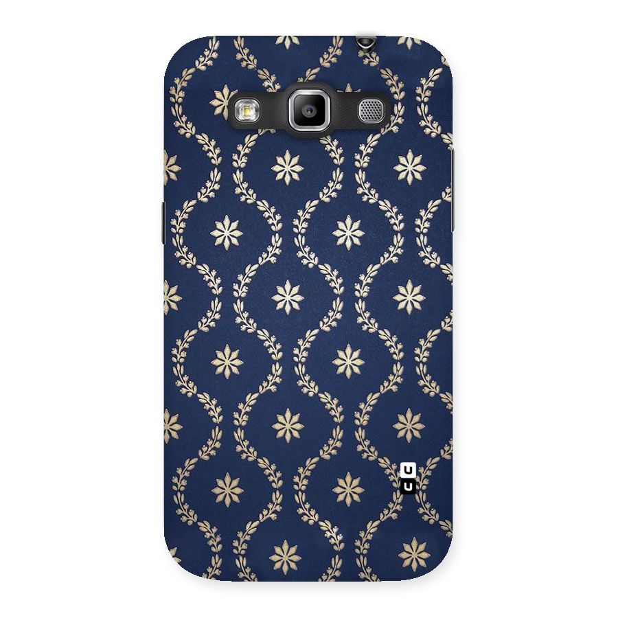 Gorgeous Gold Leaf Pattern Back Case for Galaxy Grand Quattro
